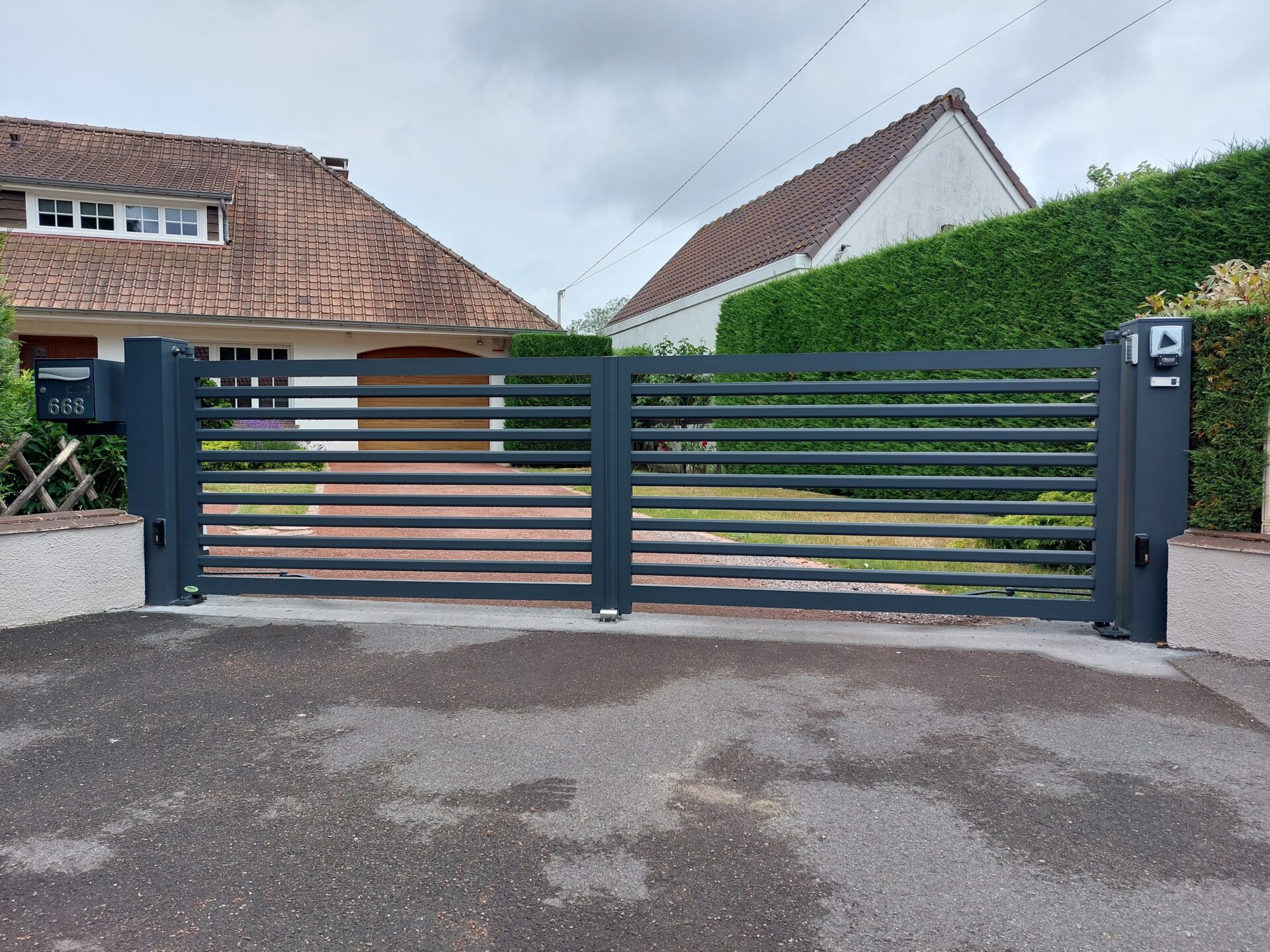 GLAIEUL 2 BATTANTS -