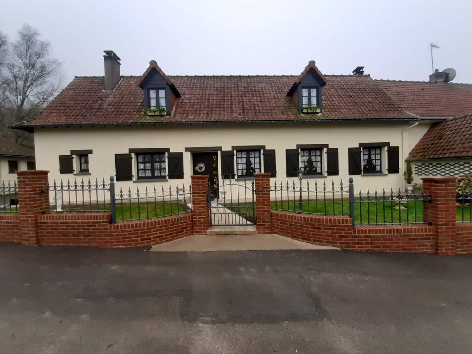 HORTENSIA  PORTILLON - GRILLES SUR MURET